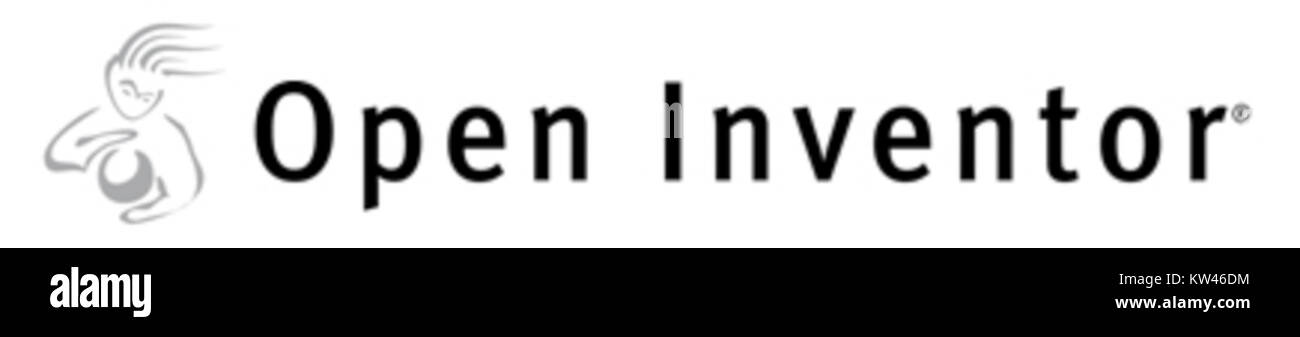 Il logo Open Inventor rappresenta la piattaforma software progettata per la grafica 3D, la modellazione e la visualizzazione. È ampiamente utilizzato in ambito ingegneristico, scientifico e accademico per la creazione di applicazioni e modelli 3D complessi. Foto Stock