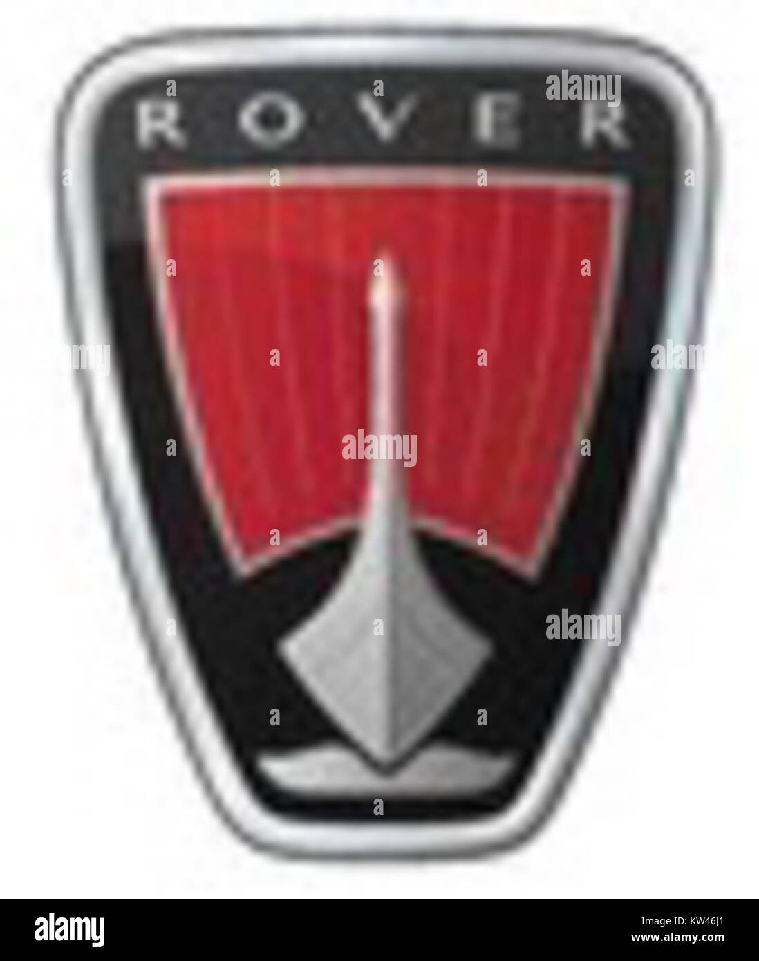 Il logo di Rover, un marchio associato ai servizi per la cura degli animali domestici, è un simbolo visivo che rappresenta l'azienda. Il logo mostra l'identità del brandâ e i suoi servizi per animali domestici e proprietari. Foto Stock