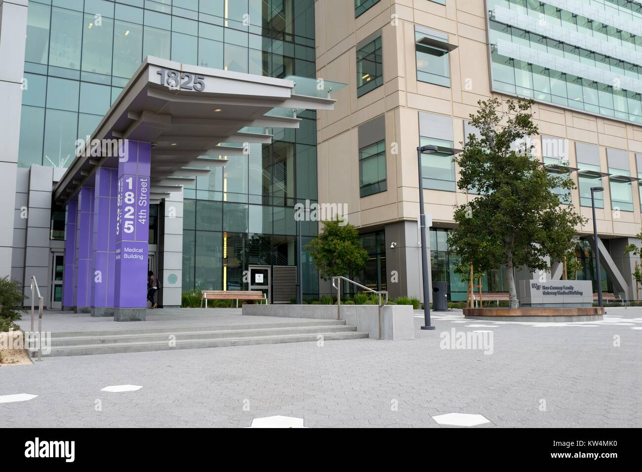 Ingresso al Ron Conway famiglia Palazzo Medici presso la UCSF campus ospedaliero nella missione di zona della Baia di San Francisco, California, 29 agosto 2016. Foto Stock