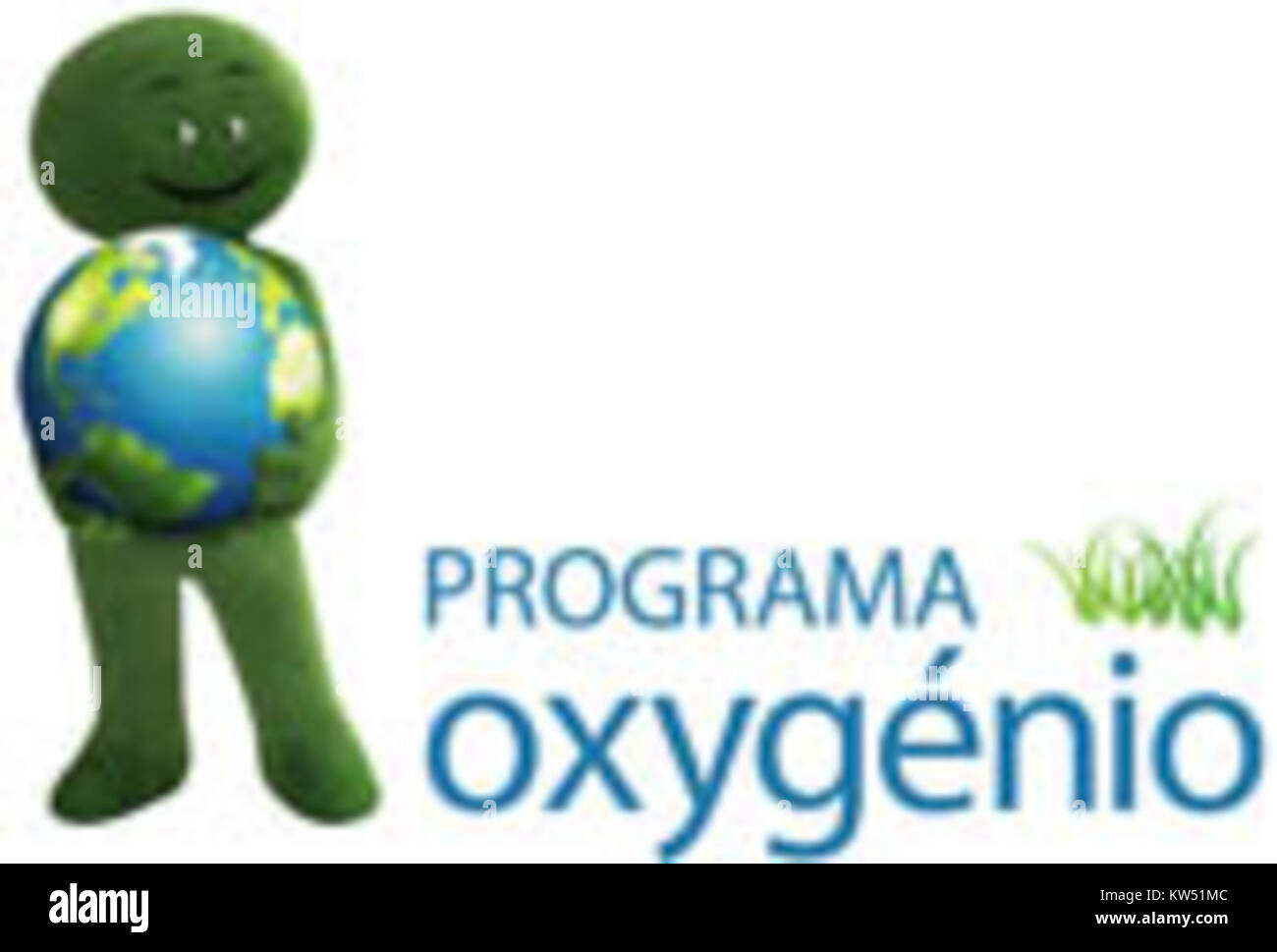 Logo Oxygenio rappresenta un marchio o un'entità, probabilmente coinvolta in un settore commerciale o creativo. Il design del logo potrebbe incorporare elementi grafici moderni relativi ai suoi servizi o prodotti. Foto Stock