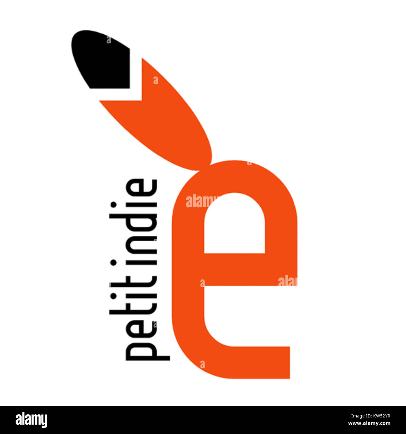 LogoPetitindie si riferisce al marchio visivo di un'azienda o di un'organizzazione, caratterizzato da un design minimalista. È spesso associato a settori creativi indipendenti o alternativi e si concentra sull'unicità e l'individualità. Foto Stock