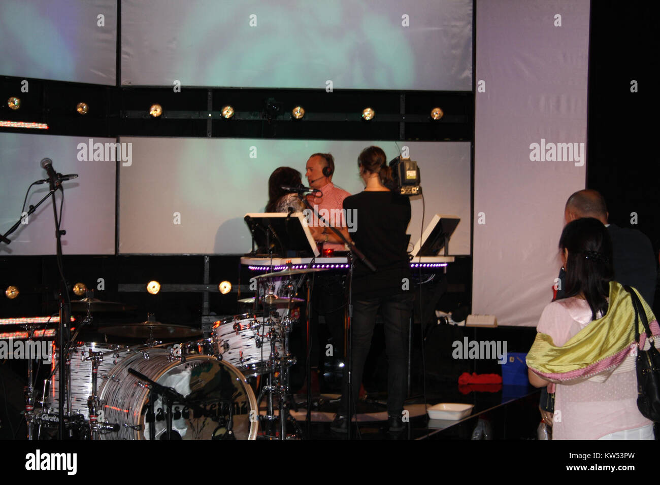 Bingolotto è un popolare videogioco televisivo svedese trasmesso da diversi decenni. Si tratta di uno spettacolo basato sulla lotteria che offre premi a spettatori e partecipanti. Foto Stock