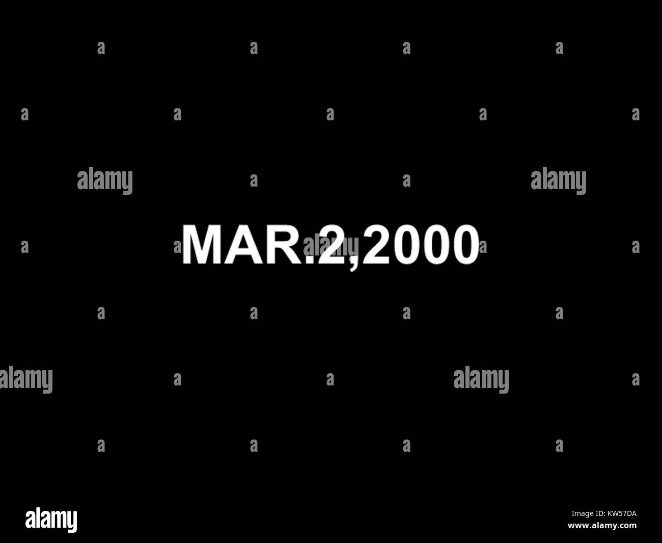 On Kawara era un artista concettuale giapponese meglio conosciuto per i suoi *dipinti di data*, che documentavano la data della loro creazione, riflettendo sul tempo e sull'esistenza umana attraverso l'arte minimalista. Foto Stock