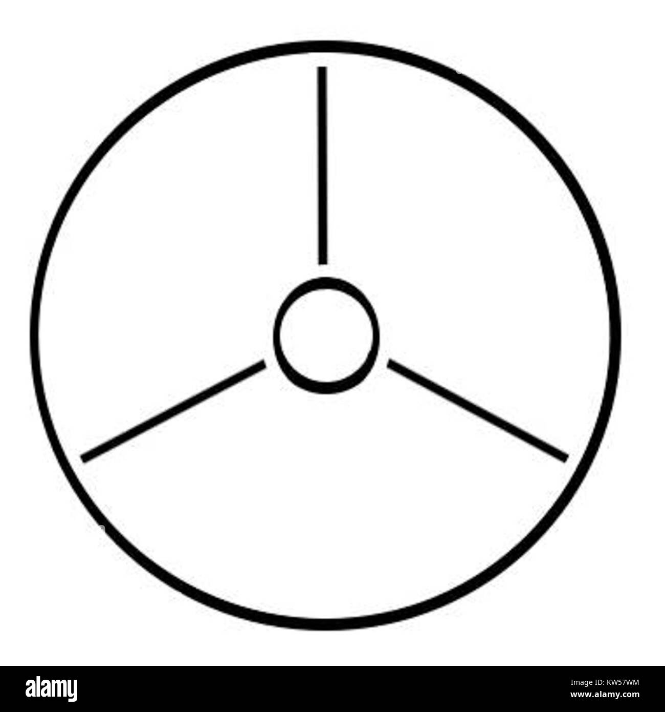 Un simbolo che rappresenta l'arsenale di Mukden, uno storico sito di produzione militare in Cina. Il simbolo è stato usato per identificare i prodotti dell'arsenale durante il suo funzionamento. Foto Stock