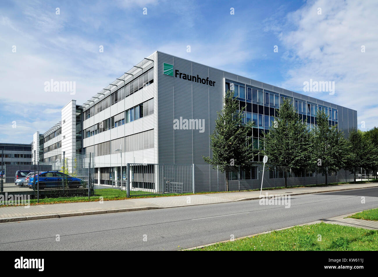 Fraunhofer Institute, Dresda, Fraunhofer Institut Foto Stock