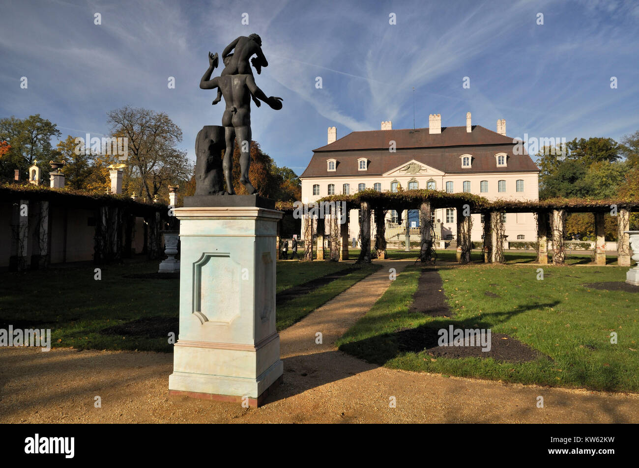 Il principe Pueckler Parco Branitz, Fuerst Pueckler Parco Branitz Foto Stock