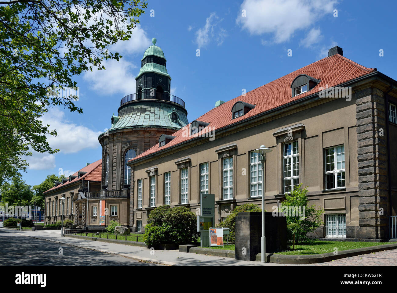 La Sassonia, Zwickau, arte urbana collezioni, Sachsen, staedtische Kunstsammlungen Foto Stock