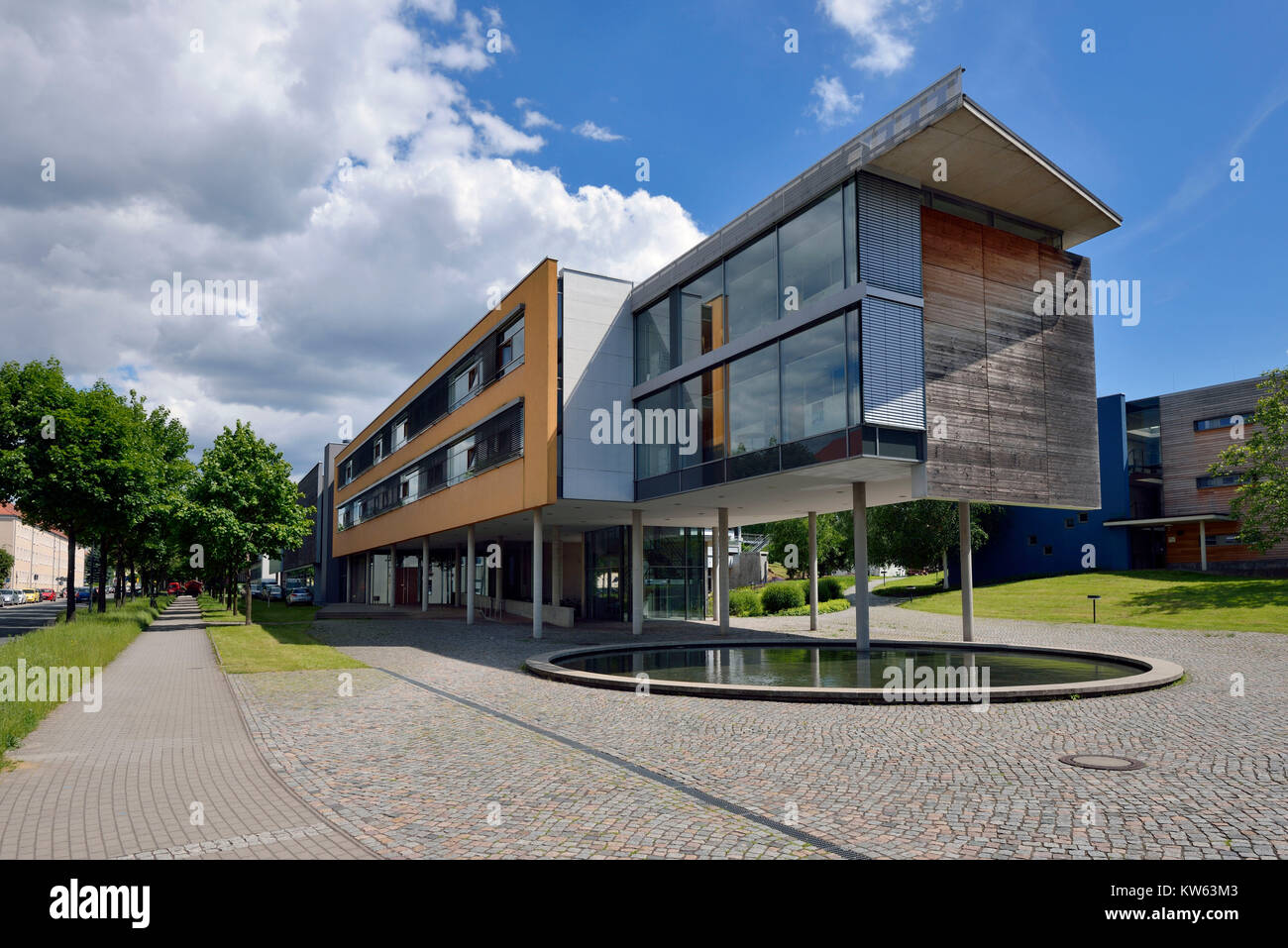 A Dresda, istituto Max Planck fisica chimica dei materiali di impresa, Max Planck Institut Chemische Physik fester stoffe Foto Stock