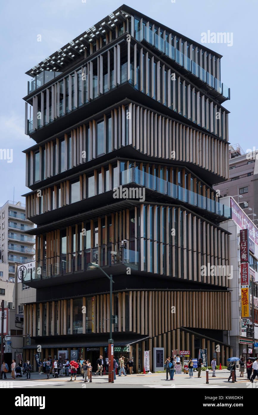 Tokyo - Giappone, 19 giugno 2017; Asakusa Cultura Informazioni turistiche Centro di Tokyo Foto Stock