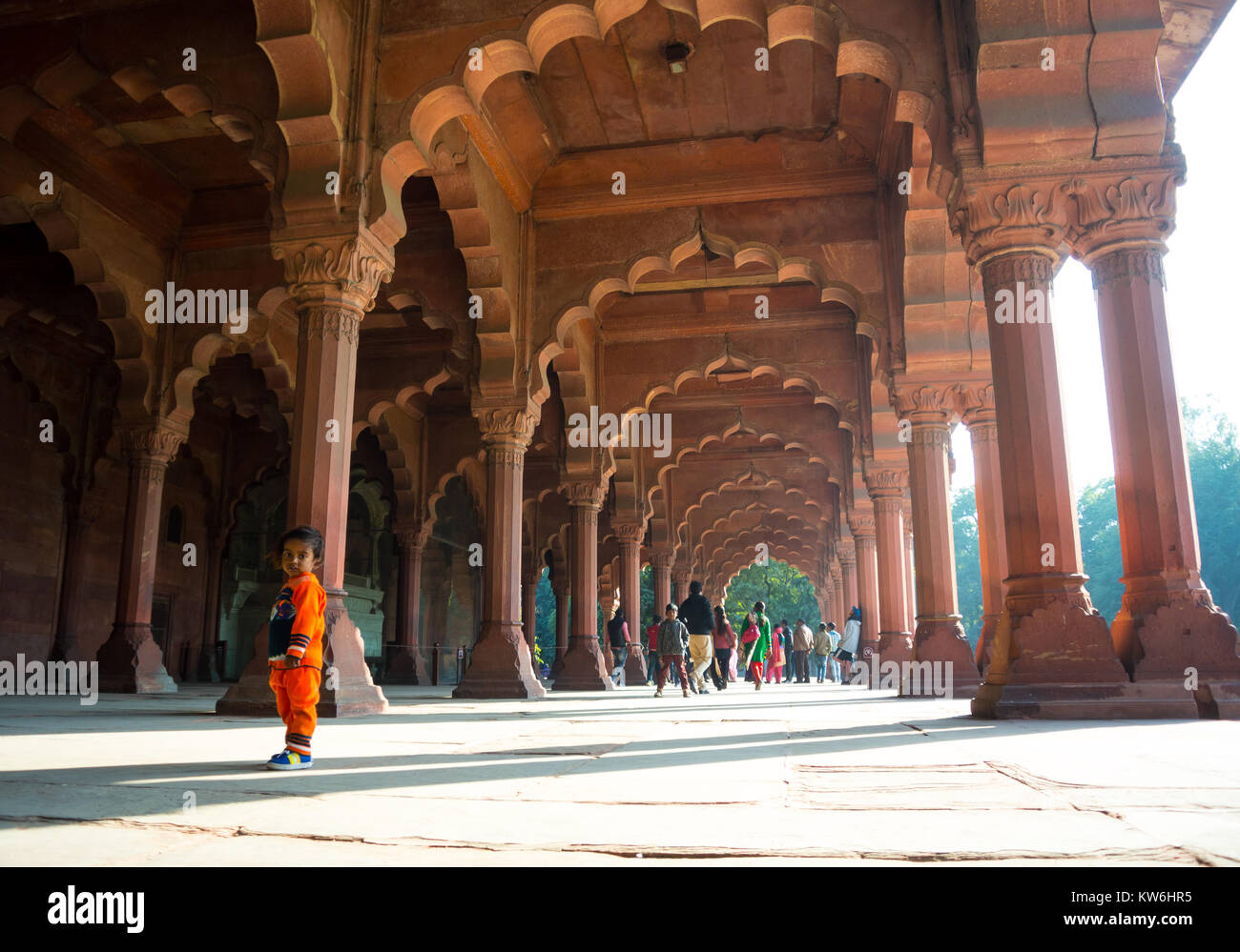 Red Fort New Delhi India Foto Stock