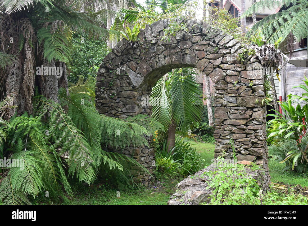 Arco di pietra Foto Stock