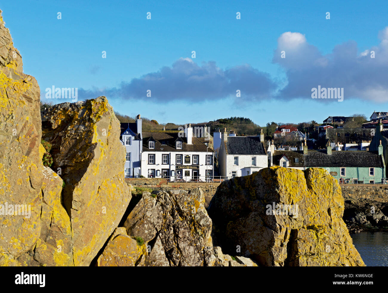 Portpatrick, Dumfries and Galloway, Scotland, Regno Unito Foto Stock