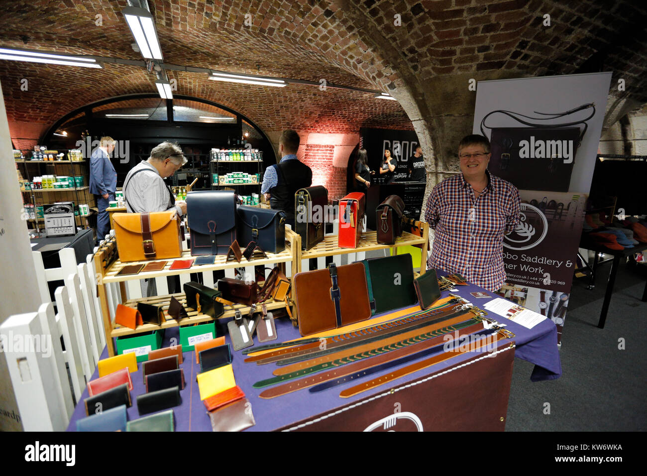 Il Gentleman's toelettatura & Lifestyle show è il Regno Unito il premier fiera esclusivamente dedicata ai prodotti per la bellezza maschile e stile di vita. Essa è aperta al pubblico Foto Stock
