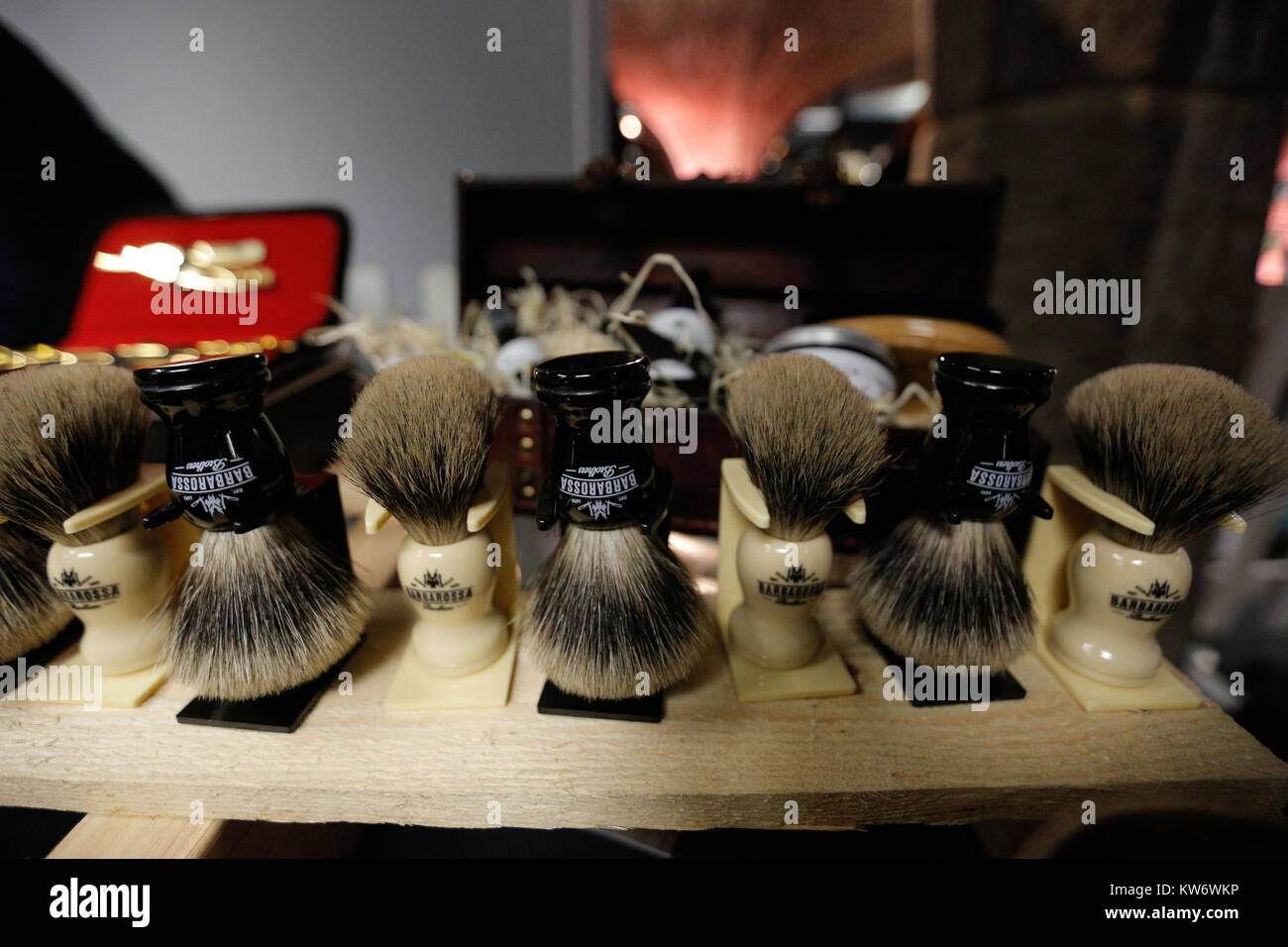 Il Gentleman's toelettatura & Lifestyle show è il Regno Unito il premier fiera esclusivamente dedicata ai prodotti per la bellezza maschile e stile di vita. Essa è aperta al pubblico Foto Stock