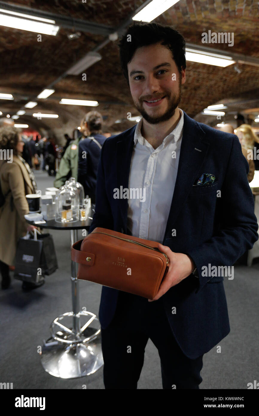 Il Gentleman's toelettatura & Lifestyle show è il Regno Unito il premier fiera esclusivamente dedicata ai prodotti per la bellezza maschile e stile di vita. Essa è aperta al pubblico Foto Stock