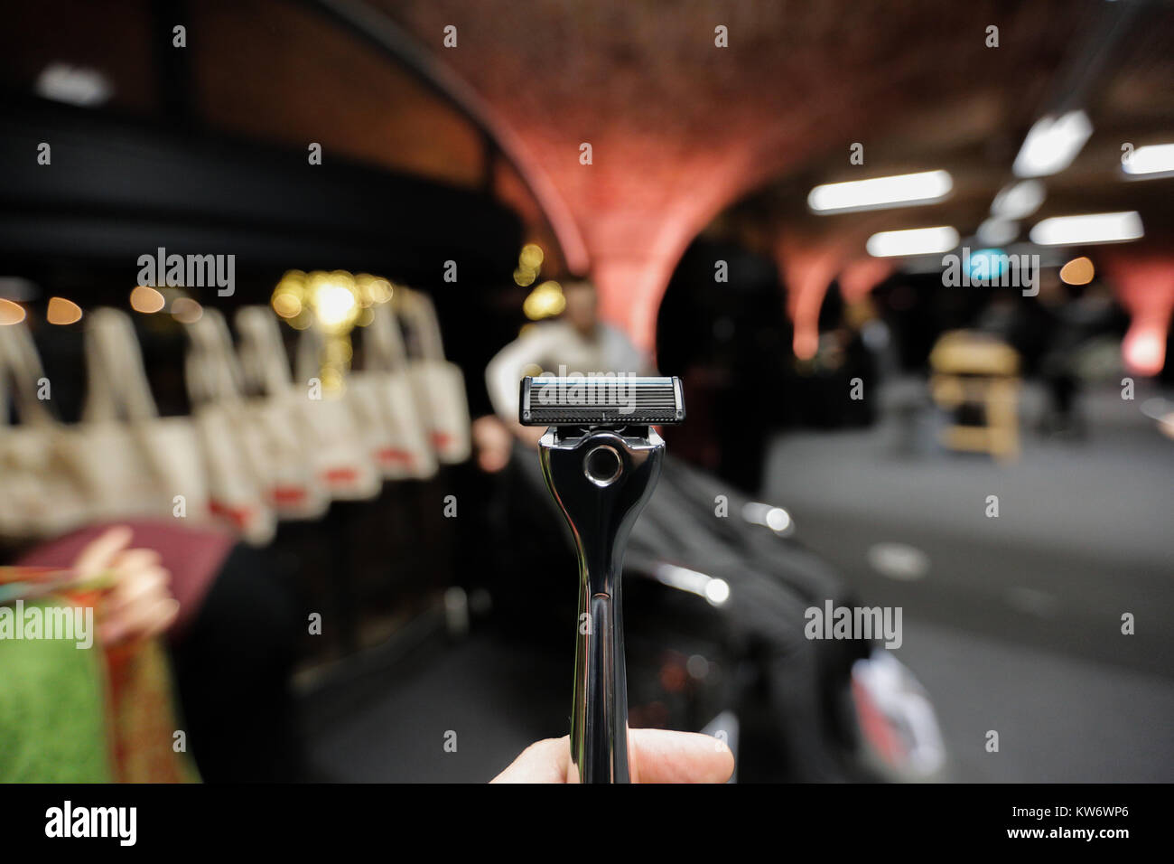 Il Gentleman's toelettatura & Lifestyle show è il Regno Unito il premier fiera esclusivamente dedicata ai prodotti per la bellezza maschile e stile di vita. Essa è aperta al pubblico Foto Stock