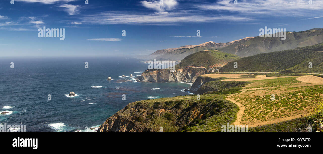 California Pacific Coast Highway Foto Stock