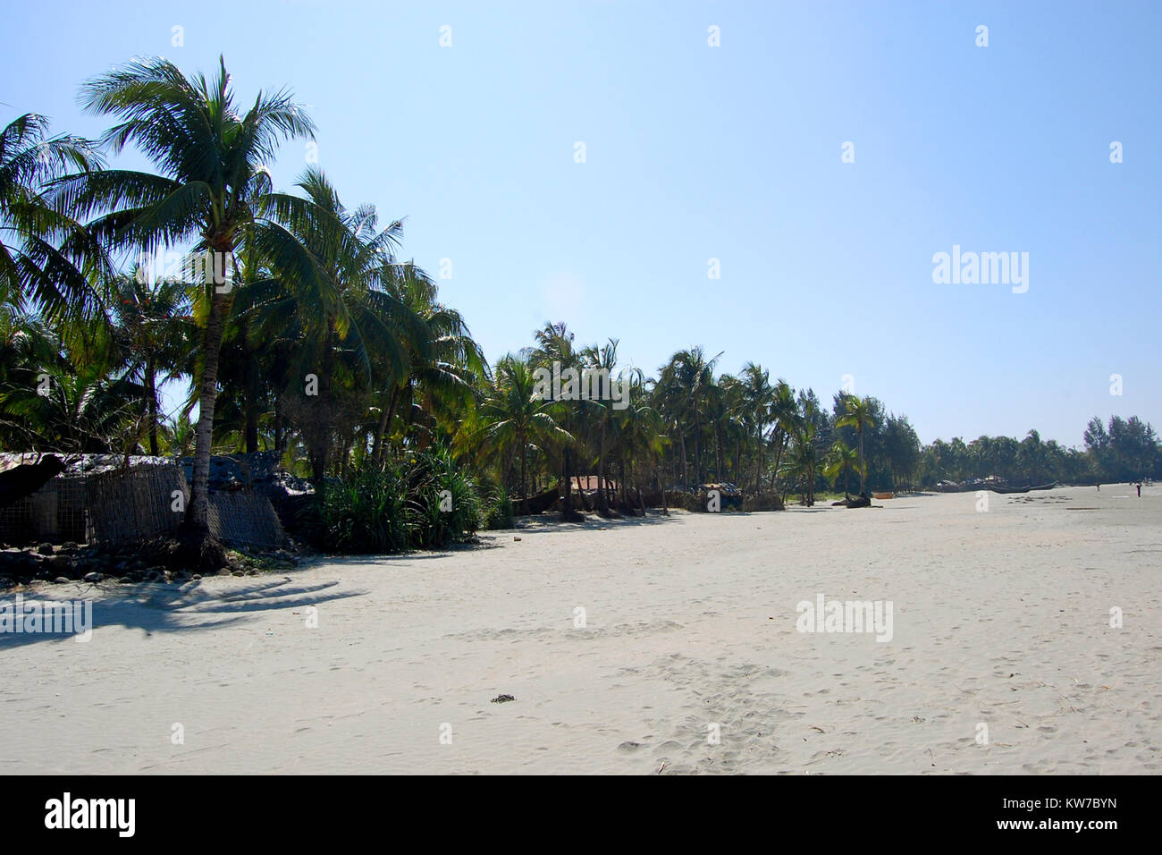 Saint Martin isola in Bangladesh Foto Stock