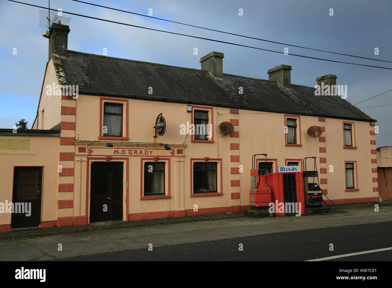 Le reliquie di un modo irlandese di vita, County Clare, Irlanda Foto Stock