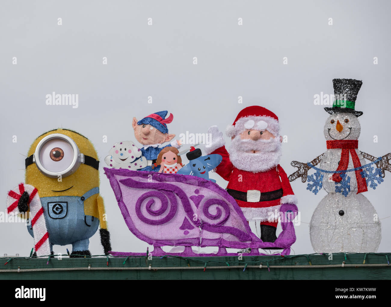 Christmas minion immagini e fotografie stock ad alta risoluzione - Alamy