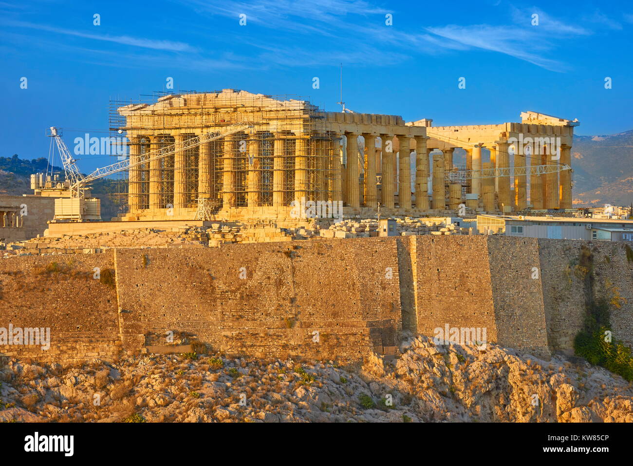Acropoli di Atene, Grecia Foto Stock
