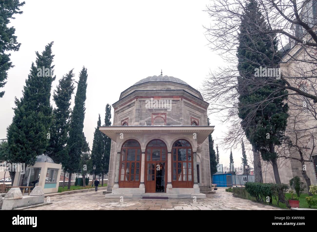 Febbraio 4,2010 ISTANBUL.Il mauseloum di Selim I (1470 - settembre 1520), noto come Selim Grim o Selim la risoluta. Foto Stock