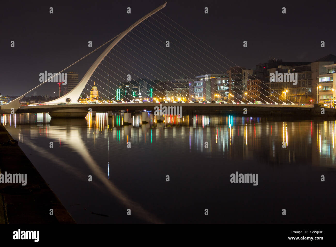 Samuel Beckett Bridge, Dublino, Irlanda Foto Stock