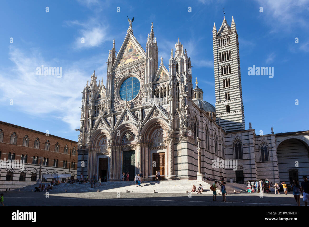 Cattedrale di Siena, Toscana, Italia Foto Stock