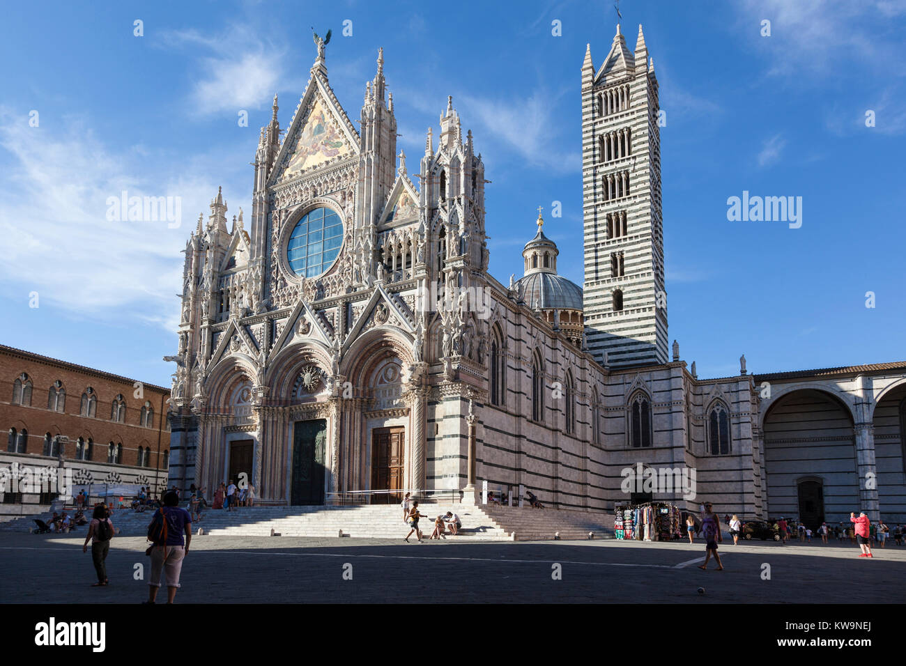 Cattedrale di Siena, Toscana, Italia Foto Stock