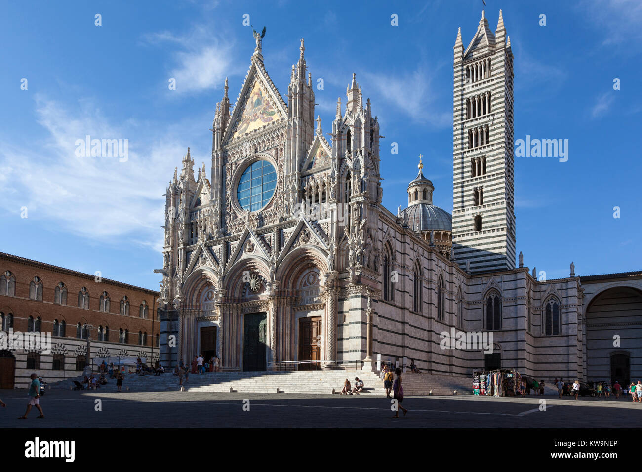 Cattedrale di Siena, Toscana, Italia Foto Stock