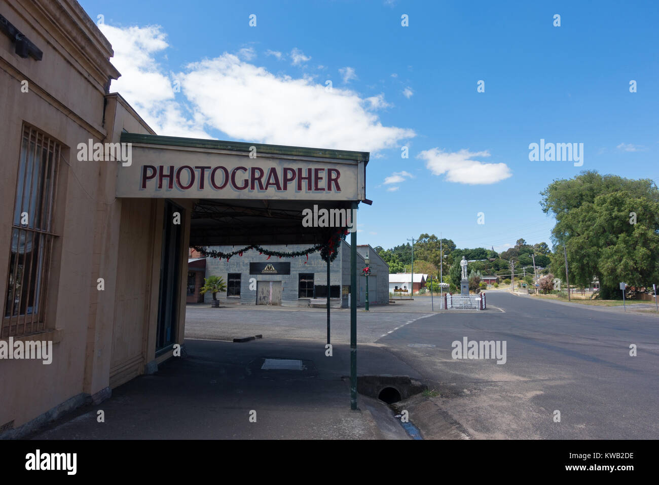 Clunes Victoria, Australia Foto Stock