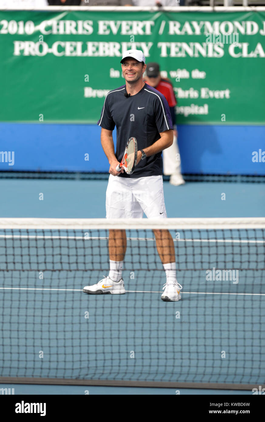 DELRAY Beach, FL - novembre 07: Scott Foley partecipa nel 2010 Chris Evert/Raymond James Pro-Celebrity classico del tennis il 7 novembre 2010 in Delray Beach, Florida Persone: Scott Foley Foto Stock