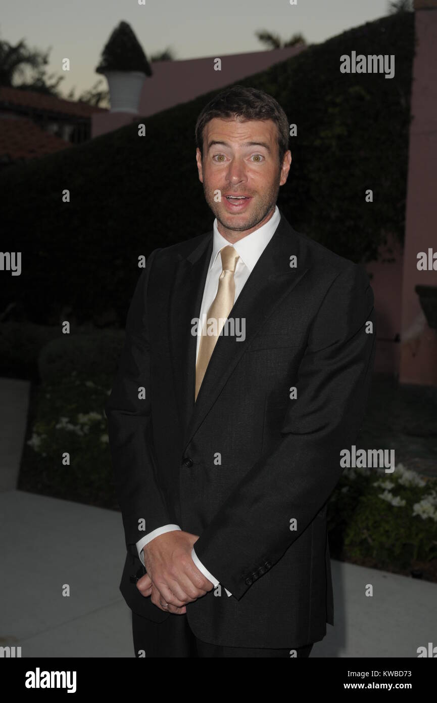 DELRAY Beach, FL - novembre 06: Scott Foley assiste il Chris Evert e Raymond James cocktail alla reception al Boca Raton Resort & Club il 6 novembre 2010 in Boca Raton, Florida. Persone: Scott Foley Foto Stock