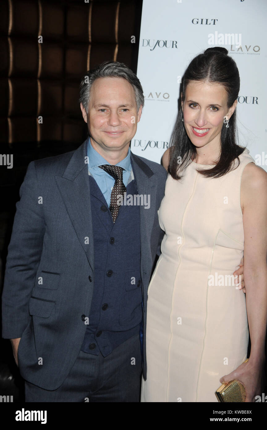 NEW YORK, NY - MARZO 27: Michelle Peluso Jason Binn assiste DuJour Magazine Primavera 2014 problema celebrazione con Jennifer Connelly a lavo il 27 marzo 2014 in New York City People: Michelle Peluso Jason Binn Foto Stock