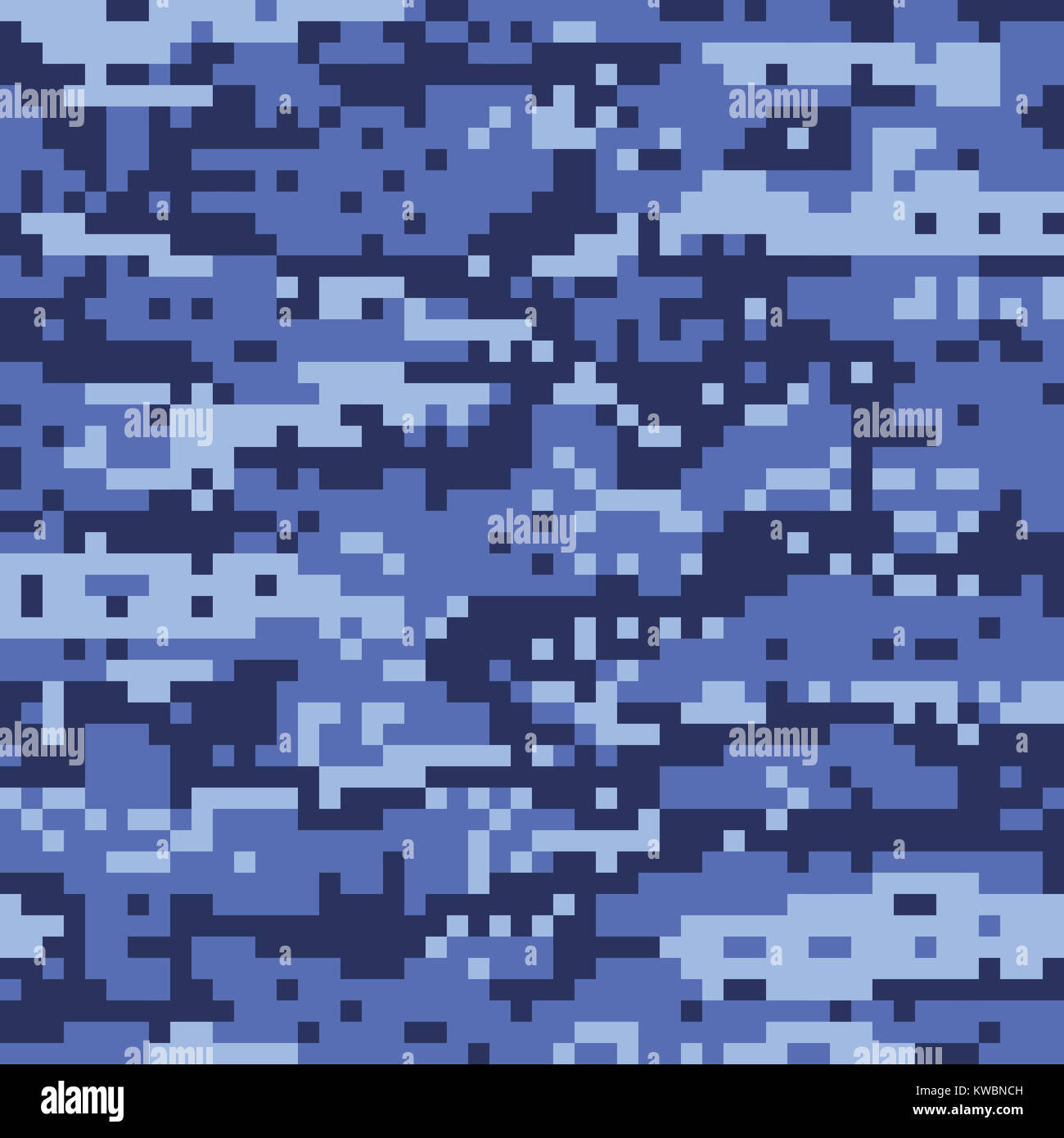 Una illustrazione di background urbano di digital camouflage pattern. EPS vettoriali 10 avilable. Foto Stock