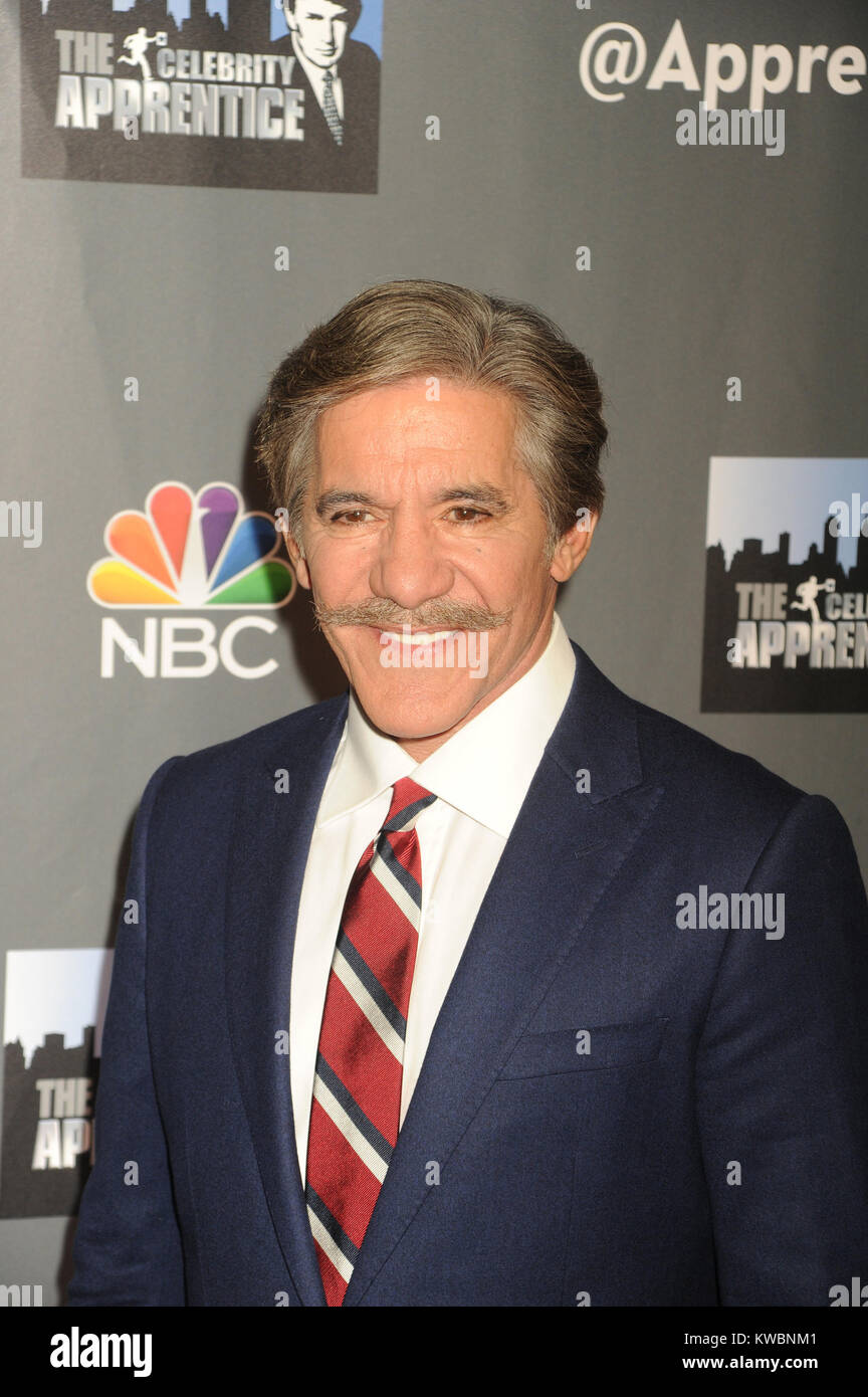 NEW YORK, NY - novembre 07: Geraldo Rivera a Celebrity apprendista - Stagione 14 il 7 novembre 2014 in New York City. Persone: Geraldo Rivera Foto Stock