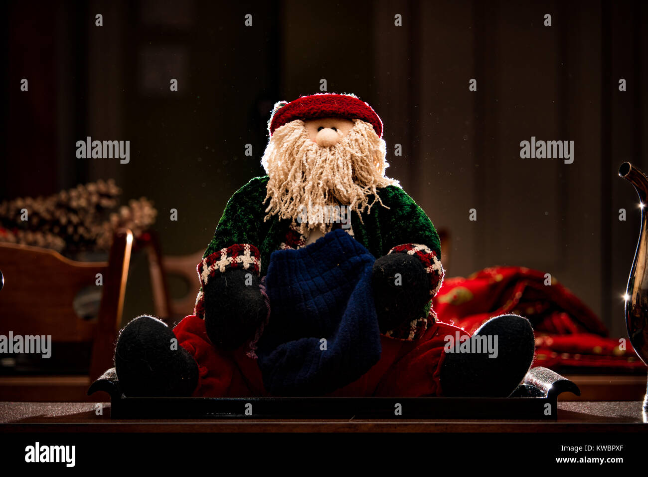 Santa decorazione Foto Stock