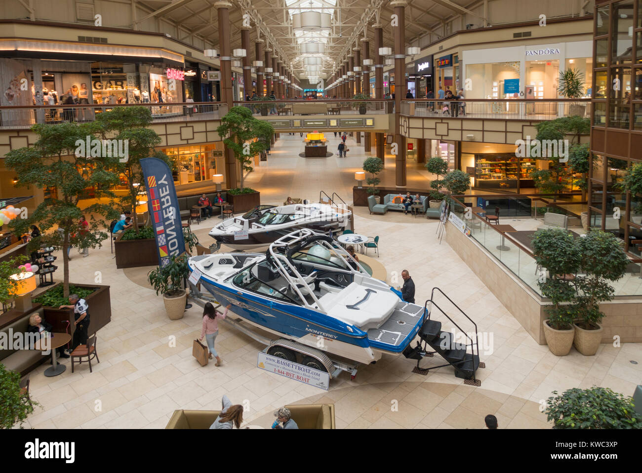 Danbury Fair Mall in CT Foto Stock