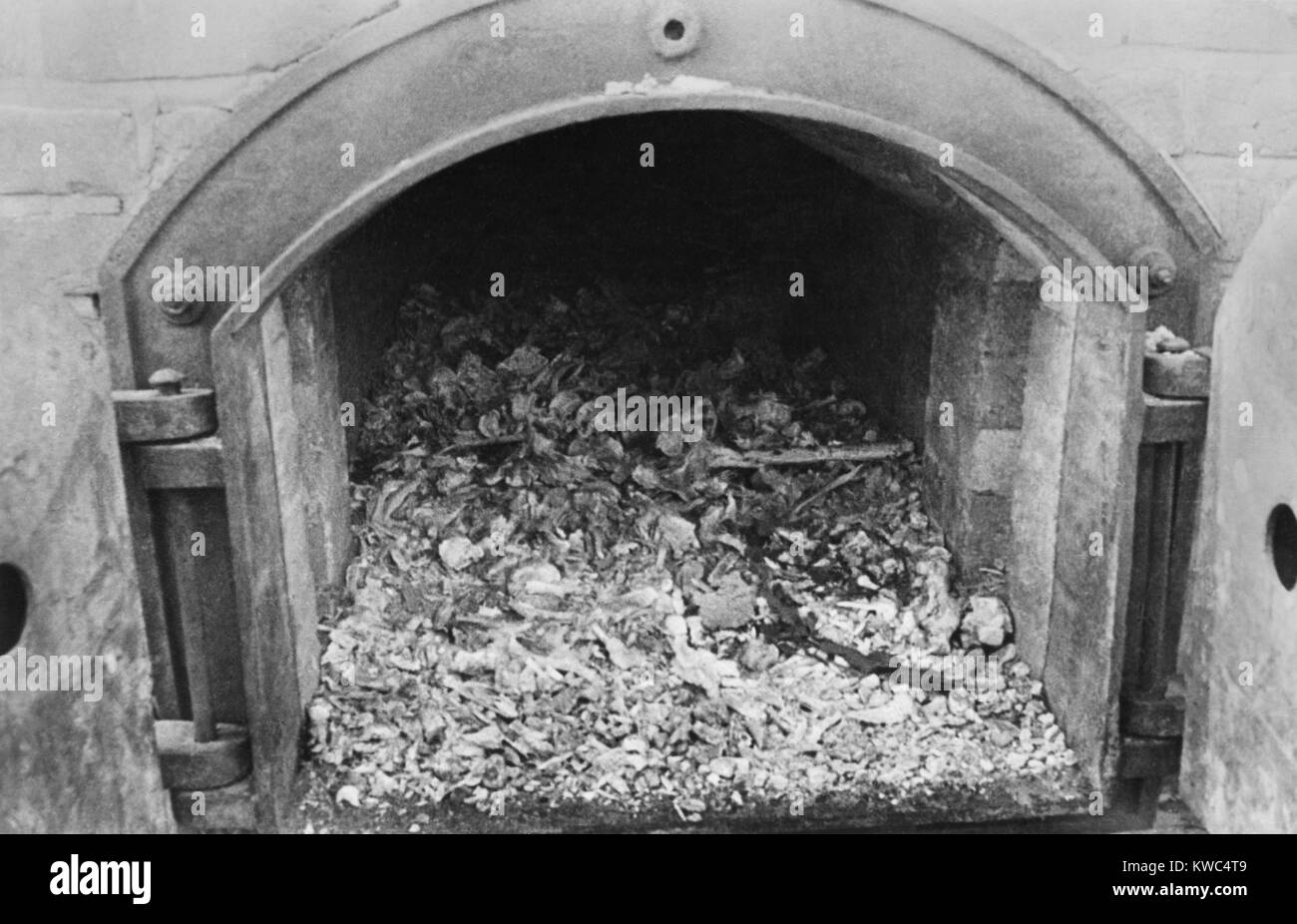 Forno di cremazione a Lublino/Majdanek Campo di Concentramento, Polonia. È stata la prima morte nazista camp liberato dagli alleati da parte dell'esercito russo sulla luglio 24, 1944, guerra mondiale 2. (BSLOC 2015 13 1) Foto Stock