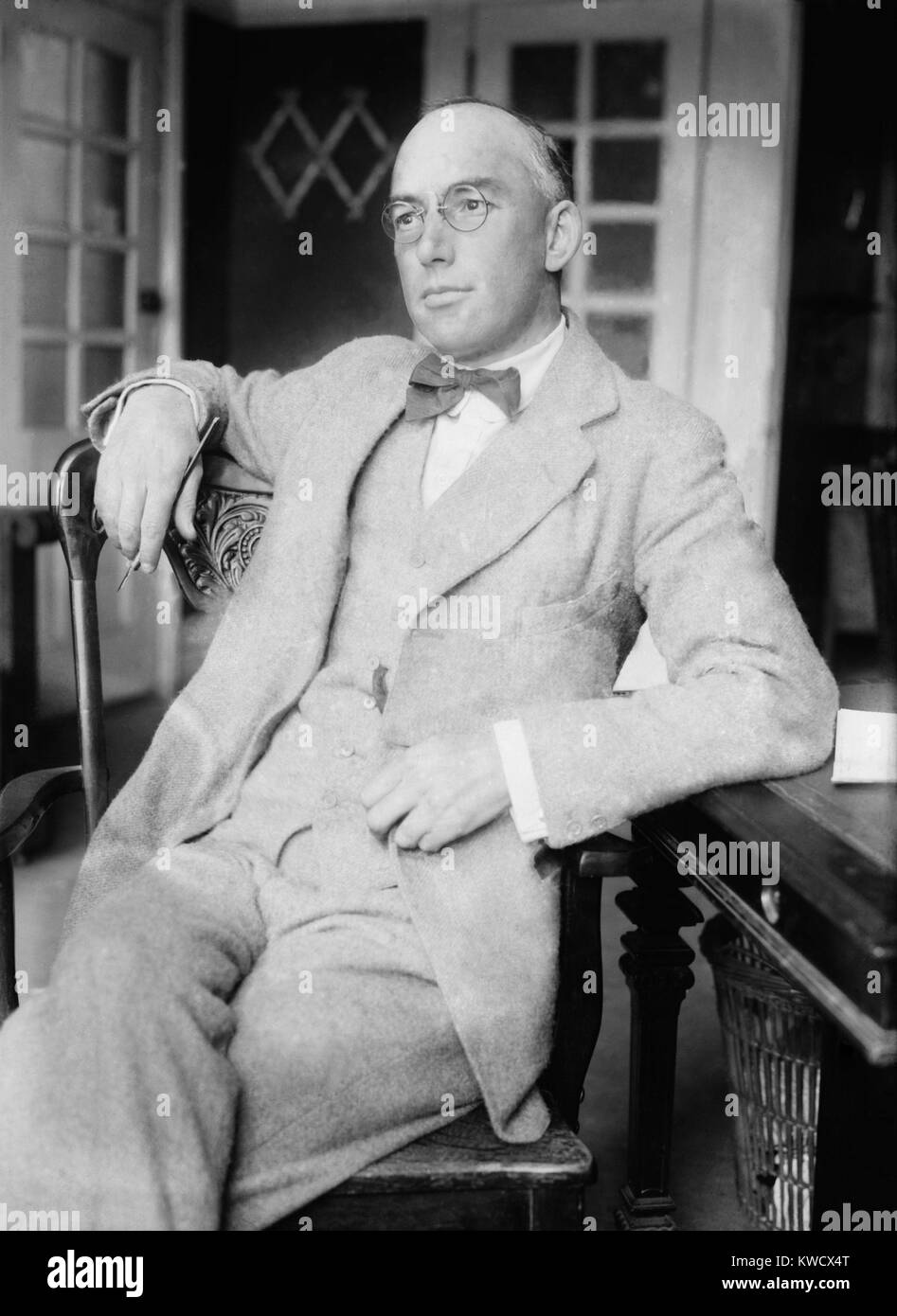 Boucké bianco era un eccentrico, socialista, Congregationalist ministro, e l'autore. 1937 Il film, il brindisi DI NEW YORK, era basato sul suo romanzo moralistico su Wall Street, il libro di Daniele Drew (1910) (BSLOC 2017 2 168) Foto Stock