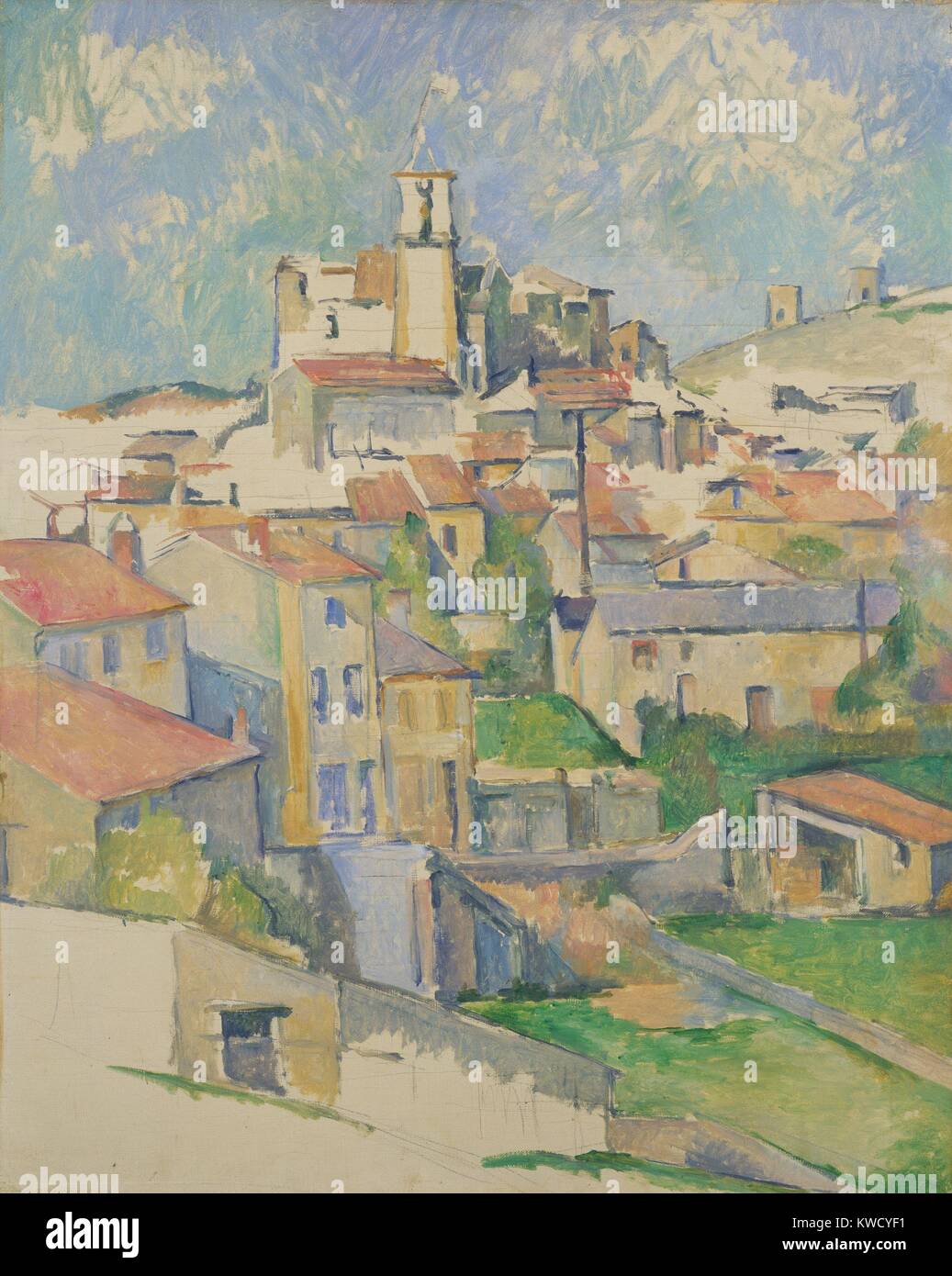 Gardanne Di Paul Cezanne 1885 86 Francese Post