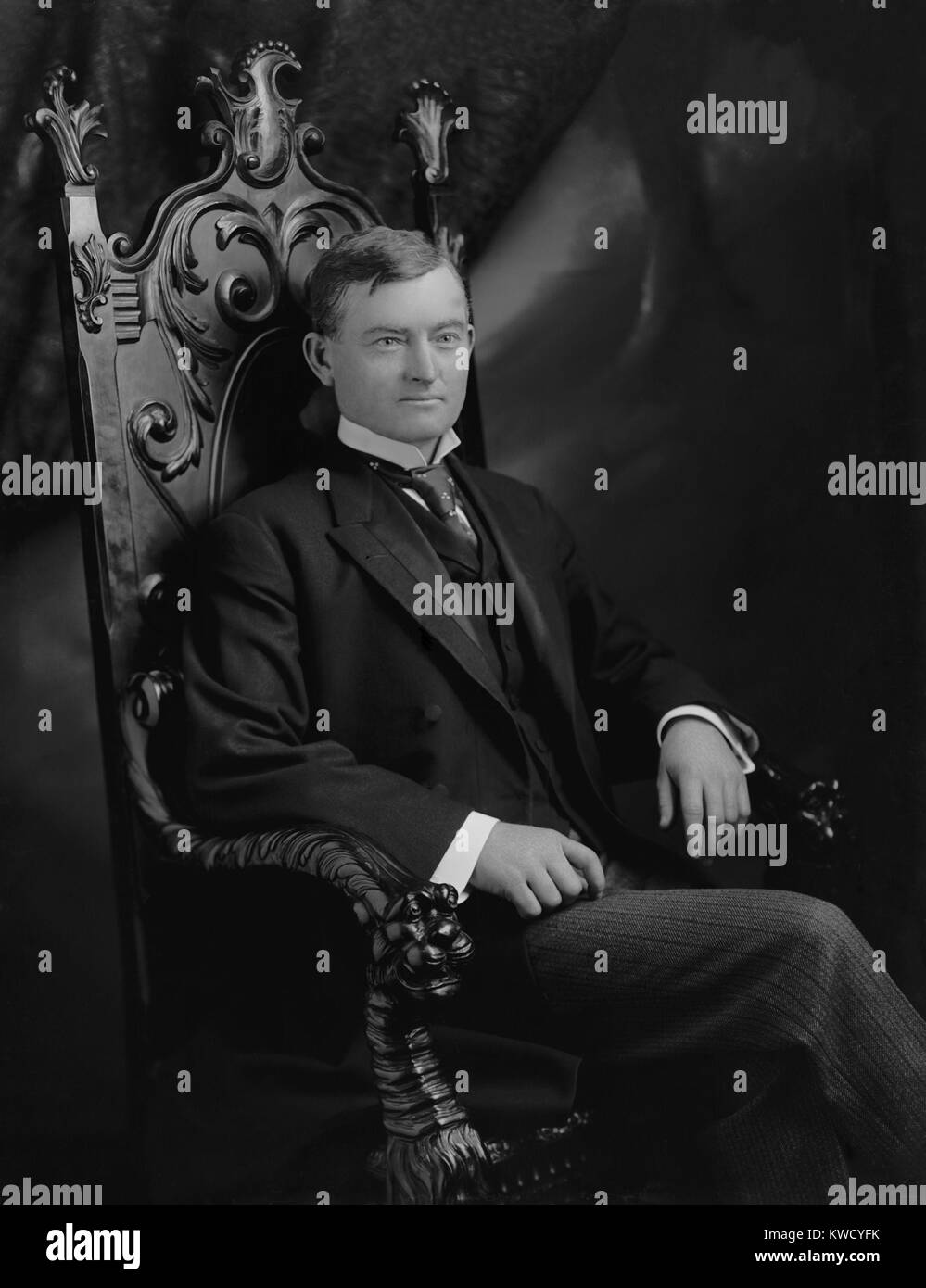 Membro del Congresso John Nance Garner del Texas ha preso il suo posto nel Congresso nel 1903, all'età 35. rose a altoparlante della casa fino a quando ha servito come FDRs Vice Presidente nel 1933 (BSLOC 2017 2 148) Foto Stock