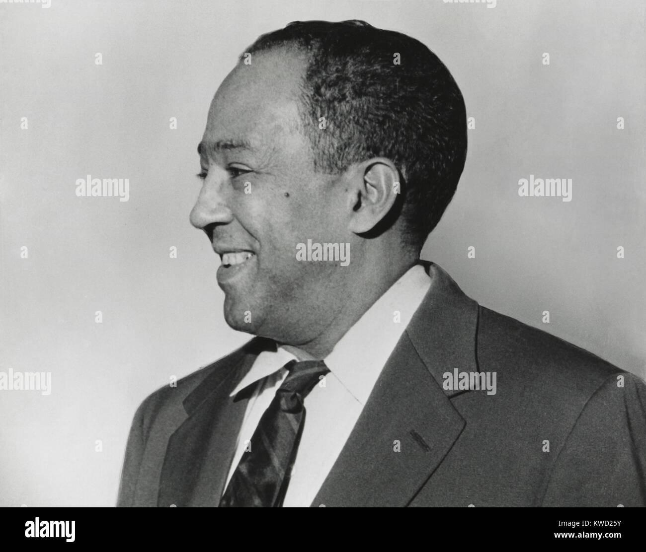 Langston Hughes è stato un leader della rinascita di Harlem in New York City nel 1920s. La sua poesia e la narrativa centro sulla lotta e la gioia di African American working class life (BSLOC 2017 20 167) Foto Stock