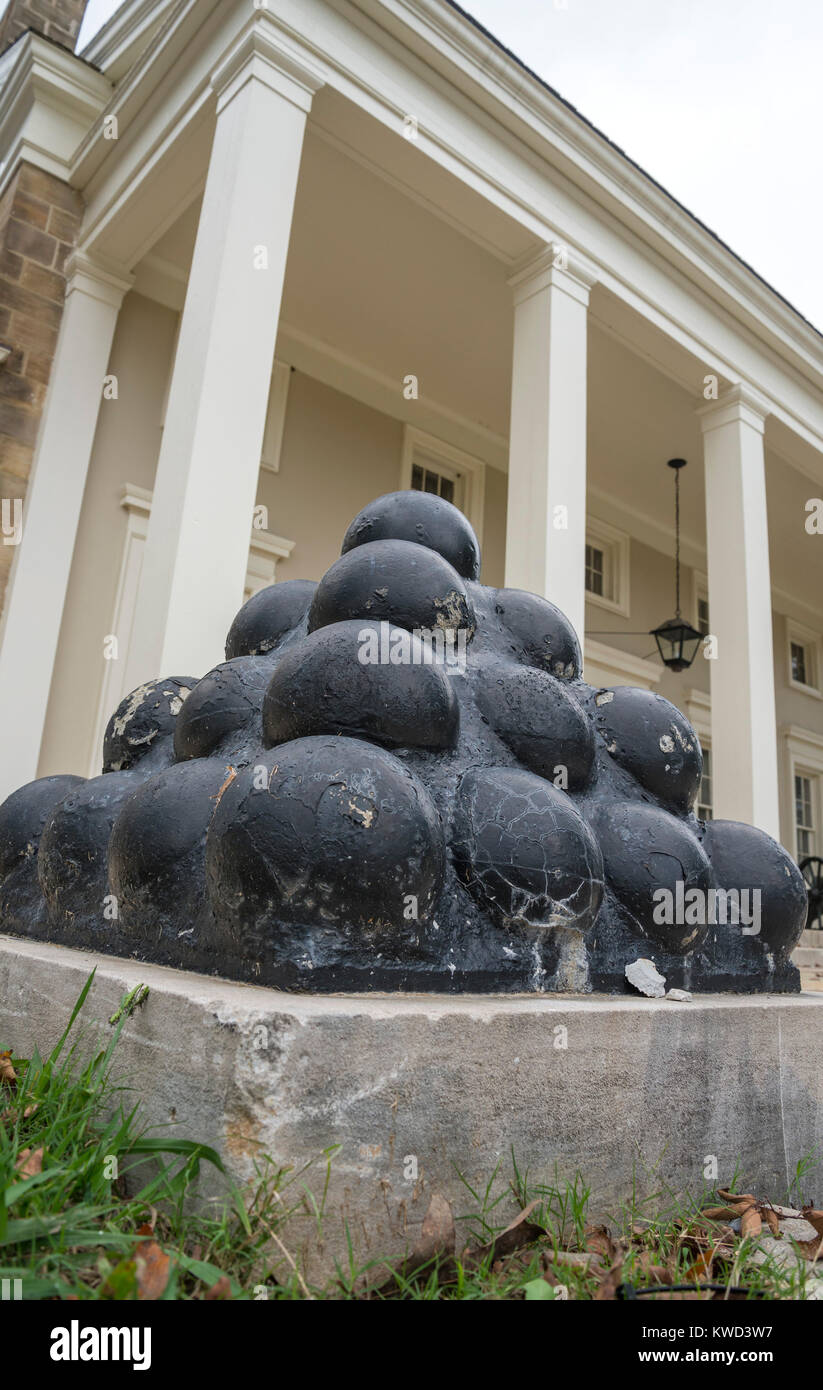 Chickamauga e Chattanooga National Military Park si trova in Georgia e Tennessee ed è stato uno dei più battaglie decisive della guerra civile. Foto Stock