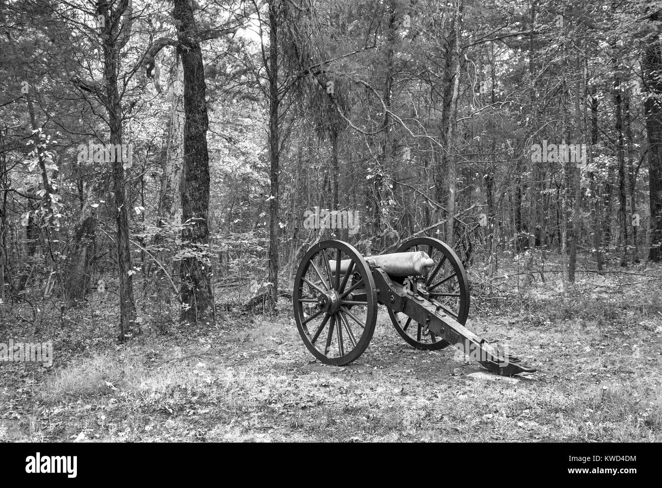 Chickamauga e Chattanooga National Military Park si trova in Georgia e Tennessee ed è stato uno dei più battaglie decisive della guerra civile. Foto Stock