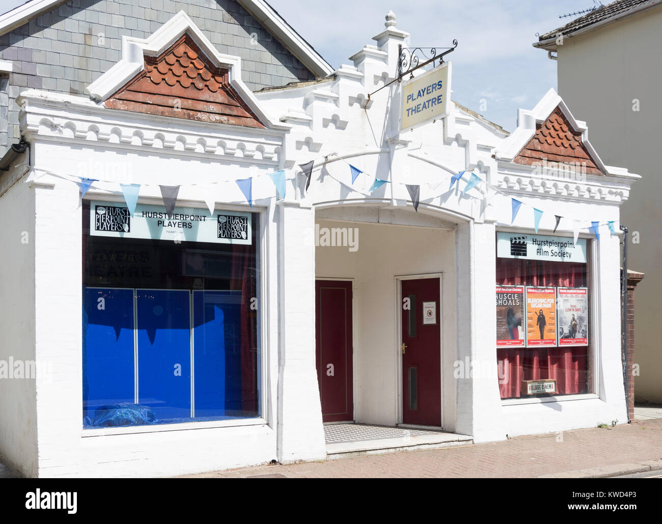 Players Theatre, High Street, Hurstpierpoint, West Sussex, in Inghilterra, Regno Unito Foto Stock