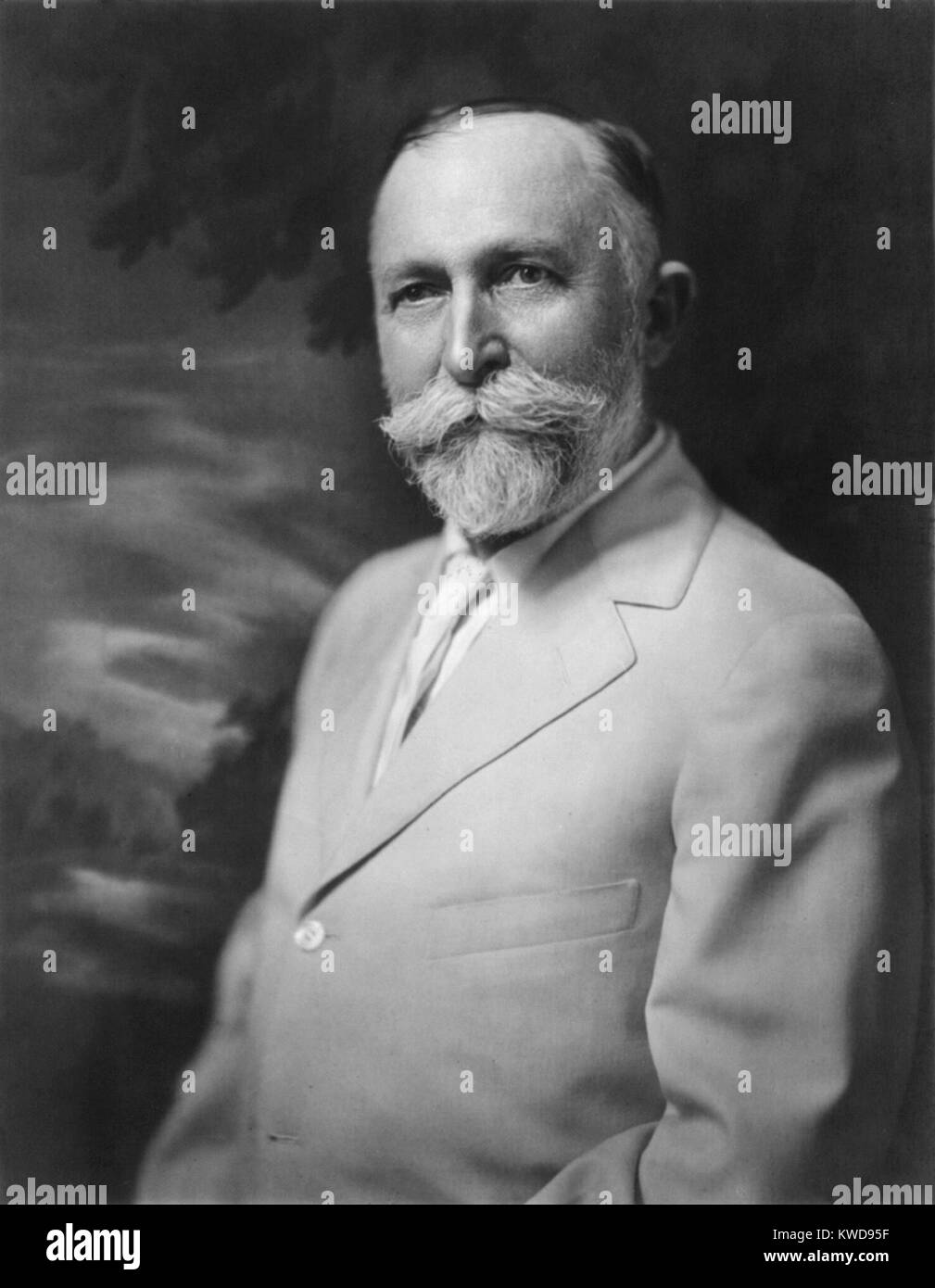 Il dott. John Kellogg ha inventato e brevettato corn flakes cereali per la prima colazione nel 1896. Kellogg era un avventista e avvocato del vegetarianismo (BSLOC 2016 8 75) Foto Stock