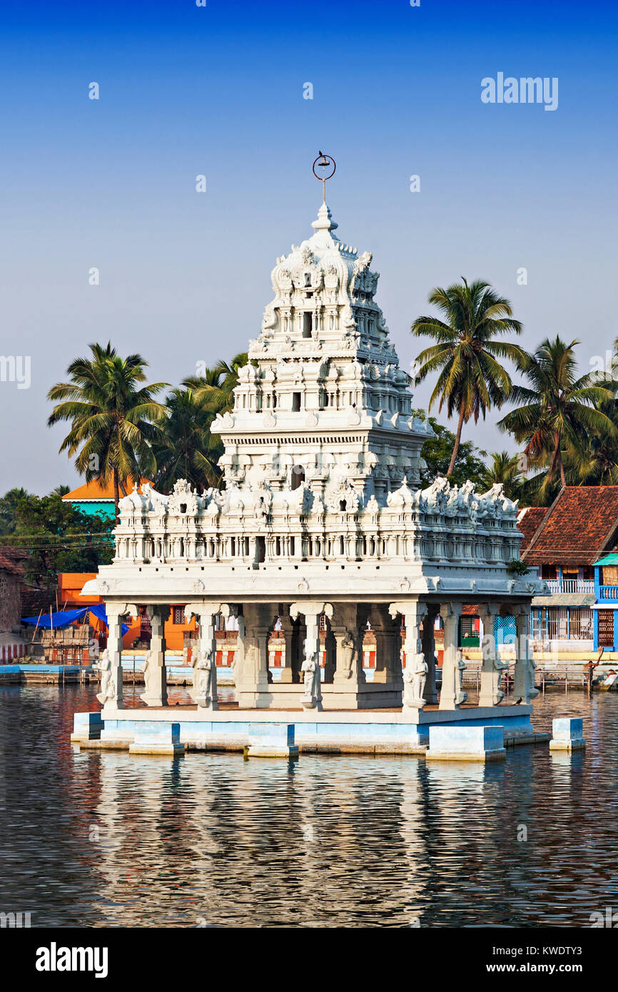 Tempio Thanumalayan Suchindram, Kanyakumari, Tamil Nadu, India Foto Stock