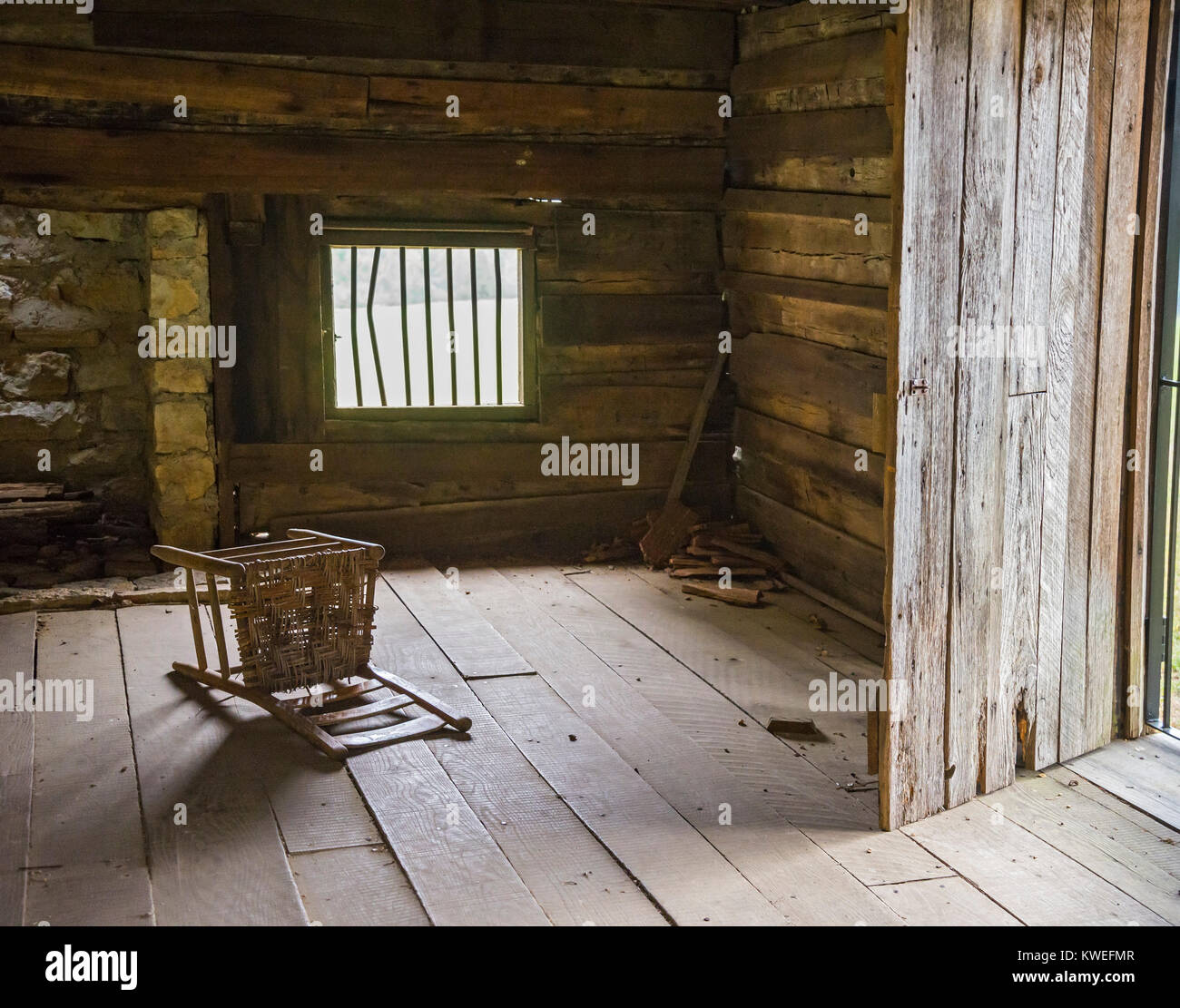 Chickamauga e Chattanooga National Military Park si trova in Georgia e Tennessee ed è stato uno dei più battaglie decisive della guerra civile. Foto Stock