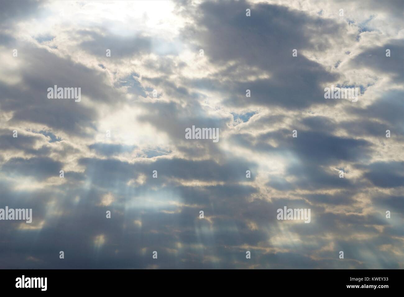 I cieli narrano la gloria di Dio Foto Stock